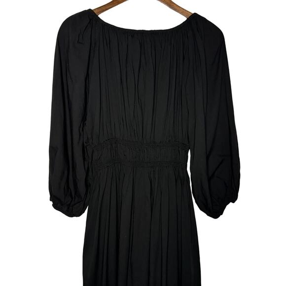 Madewell V-Neck Balloon-Sleeve Maxi Dress - Picture 7 of 9